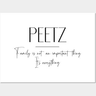 Peetz Family, Peetz Name, Peetz Middle Name Posters and Art